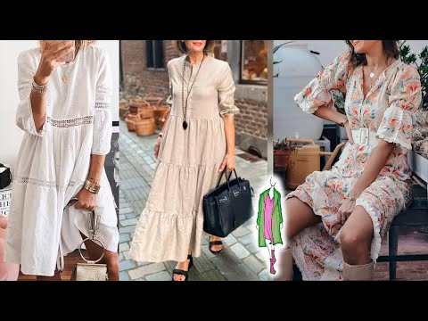 Видео: РОСКОШНЫЕ ПЛАТЬЯ В СТИЛЕ БОХО