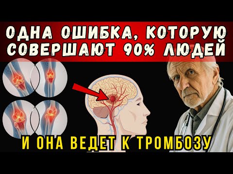 Видео: Сосудистый Хирург Бьет Тревогу: 4 Привычки, которые Создают Тромбы и Ведут к Инсульту