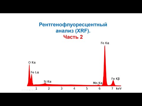 Видео: Рентгенофлуоресцентный анализ. Часть 2