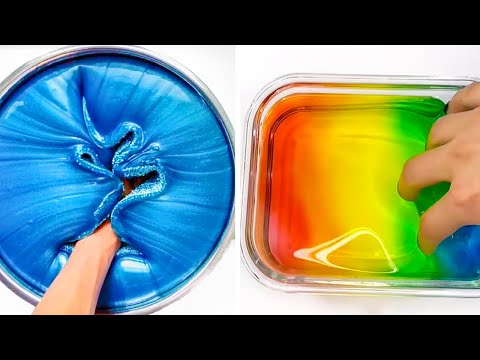 Видео: Расслабляющие АСМР-видео со слаймом для сна | Satisfying Slime No Talking ASMR 3737