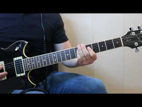 Видео: Виктор Цой Последний герой Минус, партия Юрия Каспаряна соло,  (кавер-версия)