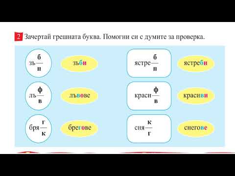 Видео: Съгласни звукове и техните букви1