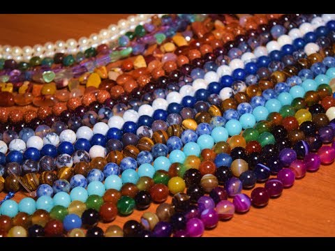 Видео: Натуральные камни с Алиэкспресс. Распаковка.