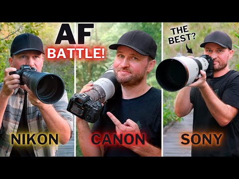 Видео: У кого на самом деле лучший автофокус: у Sony, Canon или Nikon?