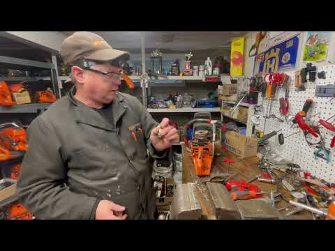 Видео: Husqvarna 372 75cc подшипник вышел из строя