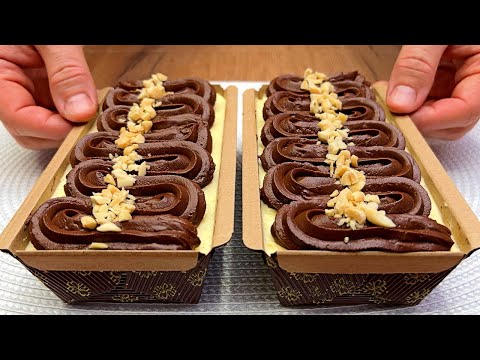 Видео: Домашний десерт за 10 минут, который тает во рту! Никакой выпечки! Никаких взбитых сливок!