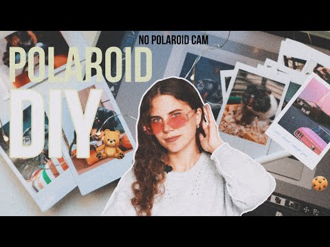 Видео: DIY🧸 Polaroid photo | как сделать фото в стиле полароид💕(android/iOS)