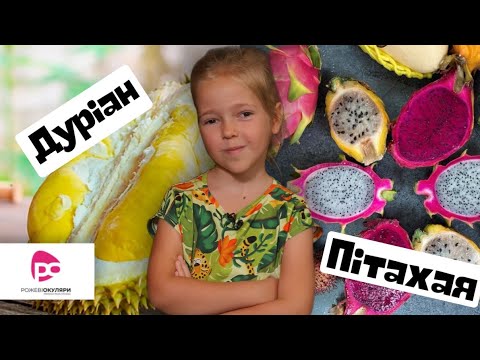 Видео: ПІТАХАЯ І ДУРІАН// Марія Мандзій// Тема програми: Найдивніші фрукти