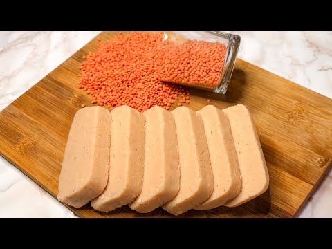 Видео: Домашний сыр без молока! Всего 1 стакан чечевицы — просто и полезно!