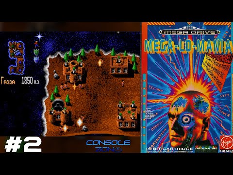Видео: Mega Lo Mania (Мегаломания) - 2 часть прохождения игры (Sega Mega Drive, 16-bit)