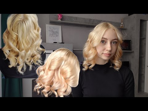 Видео: Моя любимая укладка на носки | Маскировка поврежденных и сожжённых волос