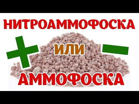 Видео: Комплексные удобрения: Нитроаммофоска и Аммофос. Плюсы и минусы