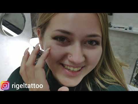 Видео: Пирсинг крыла носа | Сделать прокол крыла носа это больно ?