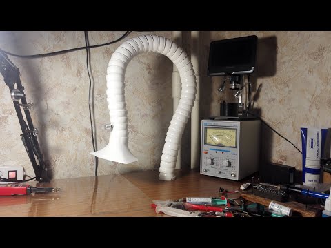 Видео: вентиляция рабочего места.делюсь опытом.