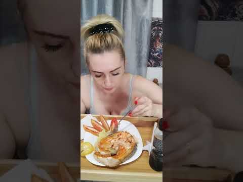 Видео: Мукбанг форель 🐟