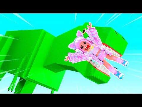 Видео: Я СТАЛА ДИНОЗАВРИКОМ В РОБЛОКС !