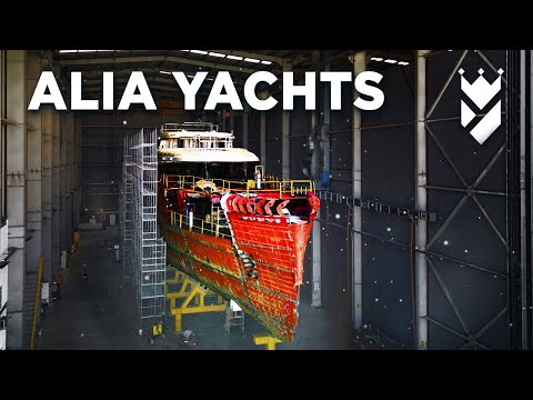 Видео: Секретный город суперъяхт Турции — ALIA YACHTS
