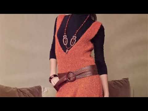 Видео: Подборка вязаных сарафанов  Стильные, красивые, эффектные!