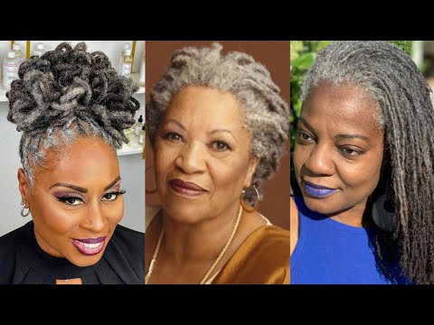 Видео: Серые локоны для невероятной роскоши // Красивые темнокожие женщины