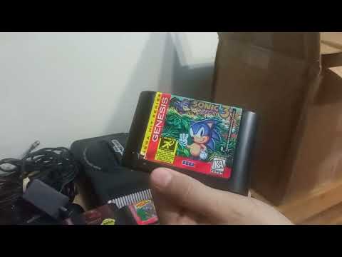 Видео: Распаковка [Unboxing 1] консоли Sega Genesis и картриджей