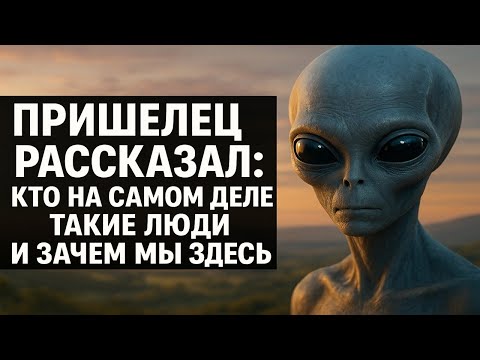 Видео: Пришелец рассказал, кто такие люди на самом деле: эту запись больше не удастся удалить из сети