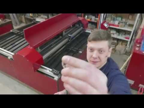 Видео: Режем лазером: фанеру, акрил, массив, мдф. RECI 100 W