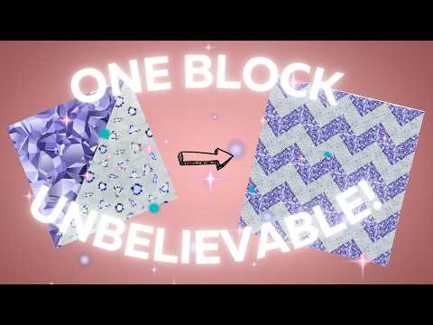 Видео: Лучший блок для одеяла — самый универсальный блок для одеяла!
