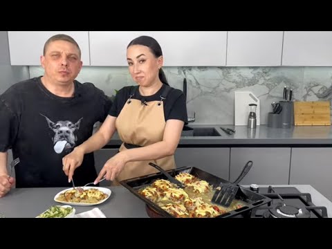 Видео: Все сложила и забыла ! УЖИН без заморочек. Ну очень вкусное мясо + салат ! Рецепты простые и вкусные
