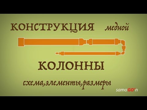 Видео: Конструкция медной колонны 35-1000