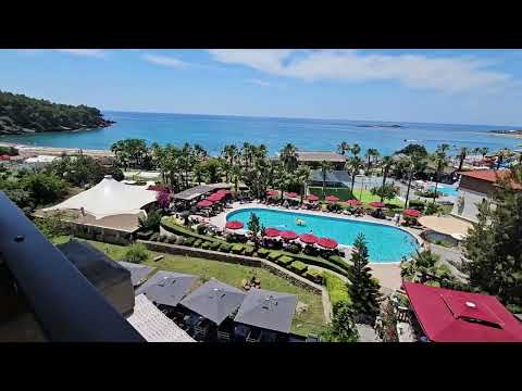 Видео: Justiniano Deluxe Resort 5* бюджетный семейный отель в Алании #турция