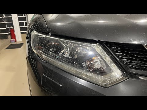 Видео: Nissan X-Trail t32 - тюнинг фар, установка диодных линз Competizione 4k