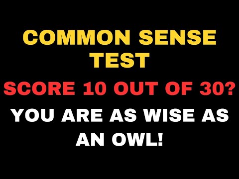 Видео: Сможете ли вы получить 10 из 30? Ваш мозг — выдающийся! (97% ПРОВАЛИЛИ!)