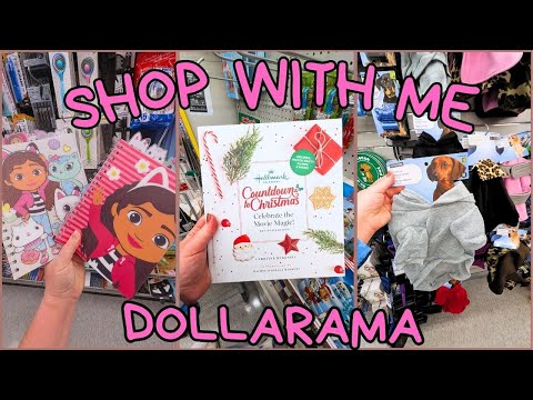 Видео: Dollarama Shop With Me | Так много Disney | Слишком рано для Рождества? | Hallmark | Танцы в мага...