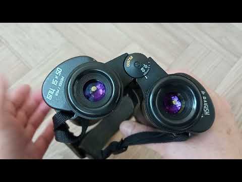 Видео: Обзор Бинокля БПЦ 15х50 КОМЗ