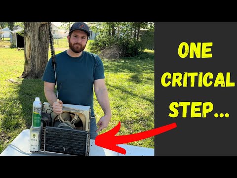 Видео: ГЛУБОКАЯ ОЧИСТКА оконного кондиционера ПРАВИЛЬНЫМ способом!