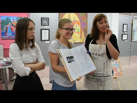 Видео: Мастер-класс по эбру – искусству рисования на воде