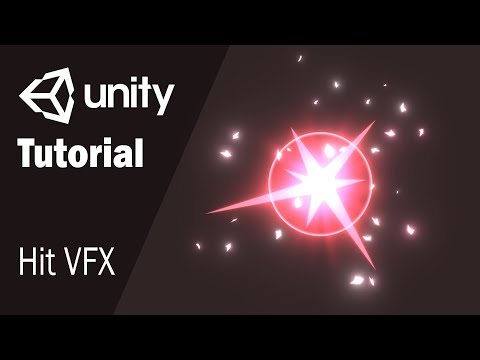 Видео: Гайд как создать эффект попадания в Unity 2018.1