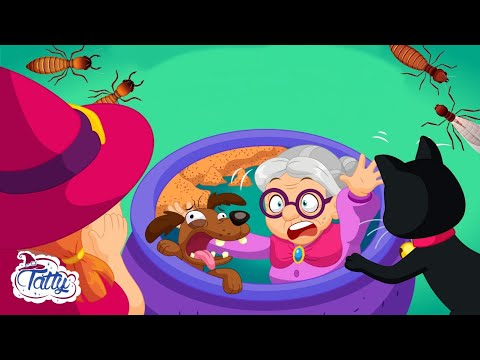 Видео: Спасилачка мисија и магична авантура мале вештице Тати и њене породице. Деца учи важна правила игре