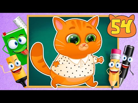 Видео: Суровый КОТИК БУБУ №54. Школьный день. Мультик ИГРА про котят на канале Хвостик ТВ