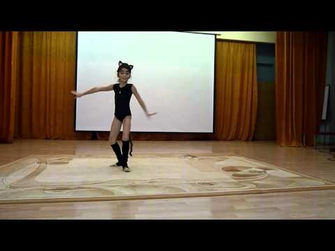 Видео: черный кот