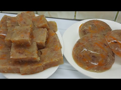 Видео: ХОЛОДЕЦ казакша рецепт. Холодец из говяжьих ножек