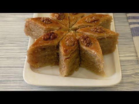 Видео: ПАХЛАВА С МЕДОМ И ГРЕЦКИМИ ОРЕХАМИ. ОЧЕНЬ ПОДРОБНЫЙ РЕЦЕПТ