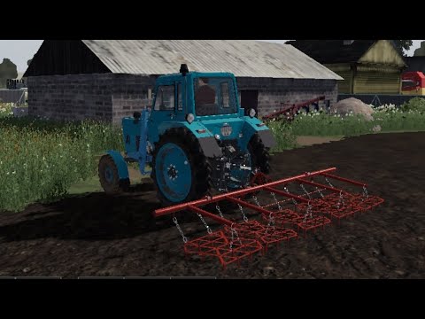 Видео: За волочив на мтз-80 фс 20