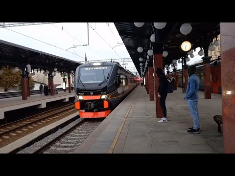 Видео: Новый участок МЦД-4 Площадь Трёх вокзалов - Поклонная из окна ЭП2ДМ-0220 в 1 день работы