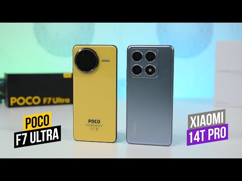 Видео: Poco F7 Ultra - Xiaomi 14T Pro Сравнение смартфонов
