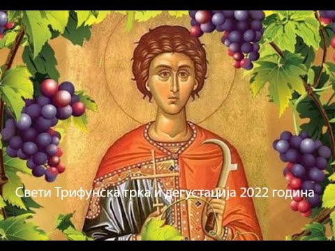 Видео: Свети трифунска женска и машка трка и дегустација на вино 2022 година