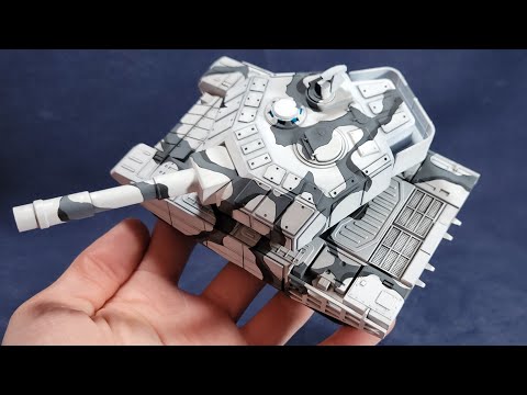 Видео: ЗИМНИЙ камуфляж | Трехцветный камуфляж | Танк т90 в арктическом камуфляже