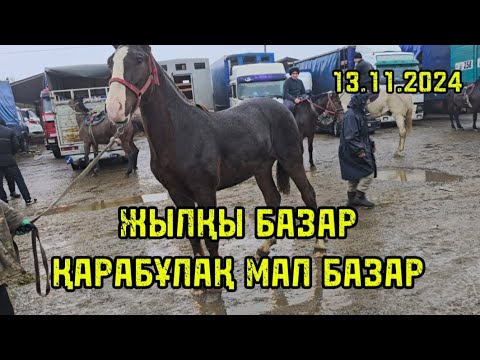 Видео: ЖЫЛҚЫ БАЗАР / ҚАРАБҰЛАҚ МАЛ БАЗАР 13.11.2024