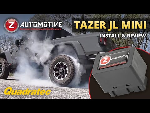 Видео: Tazer JL Mini и JL Lite для Wrangler JL и Gladiator JT — как изменить размер шин, передаточное чи...