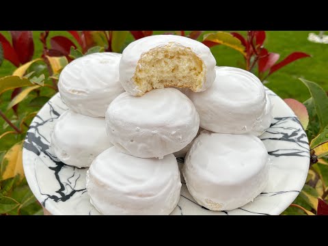 Видео: Белое русское печенье со вкусом лимона.